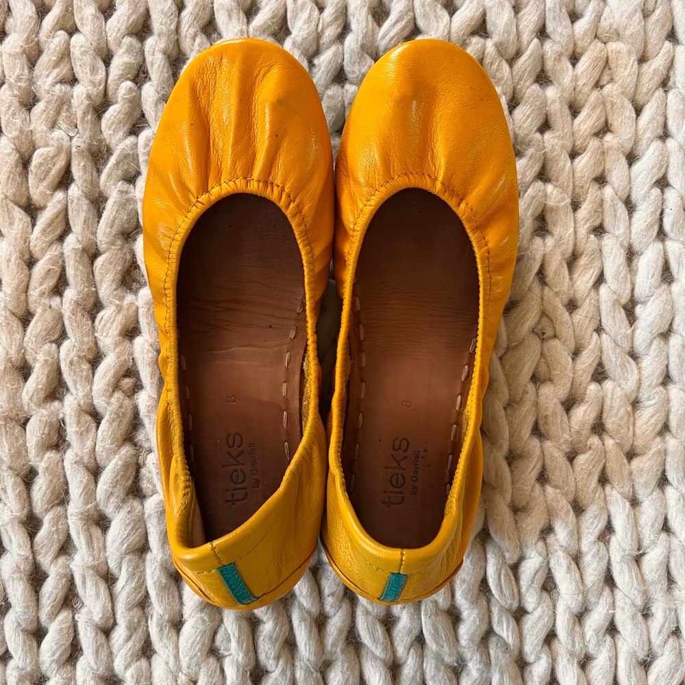 Tieks Ballet Flats, Yellow 💛💛